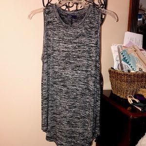 High Neck Breezy Swing Top